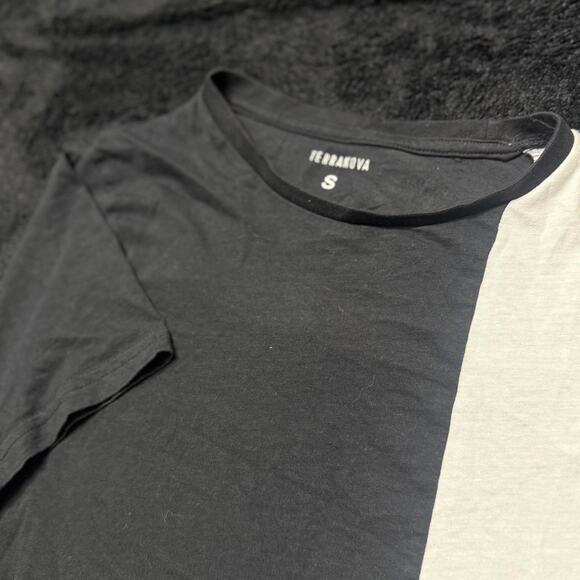 Colorblock Terranova Tee - Black/White/Pink - Picture 2 of 3